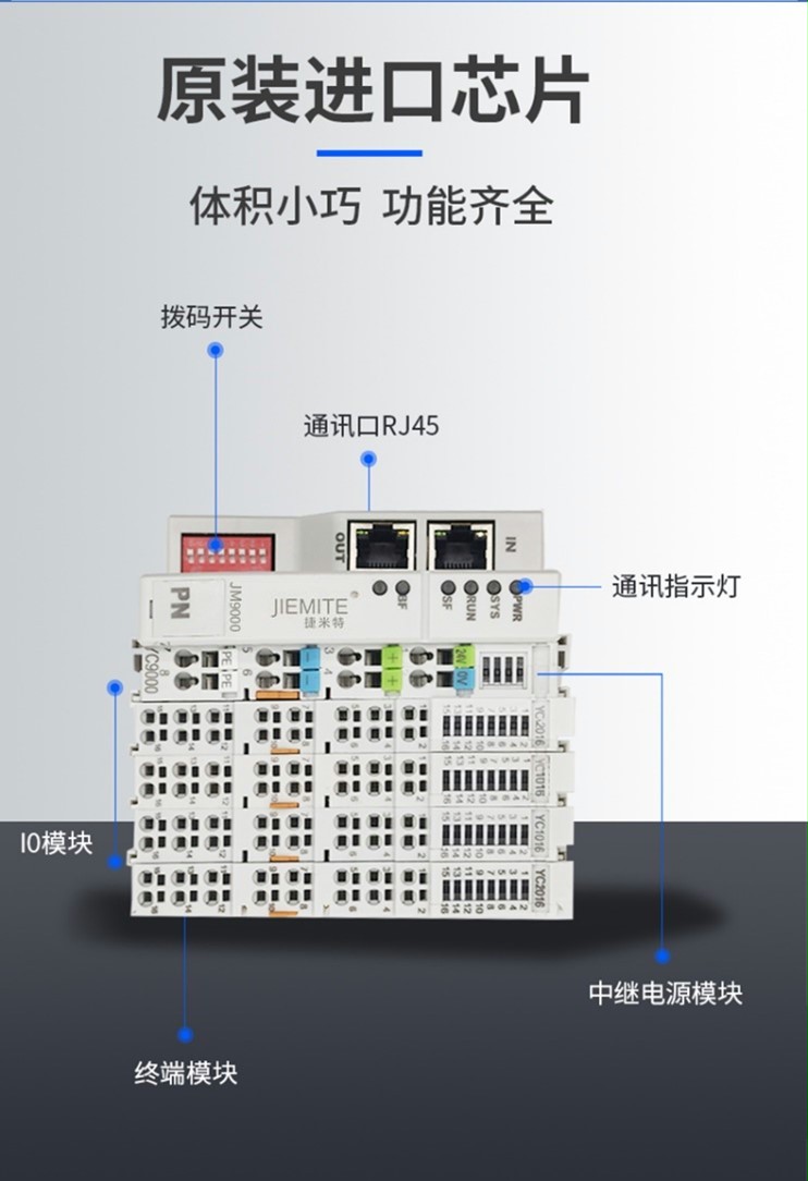 EtherCAT远程分布式IO模块系统(图2)