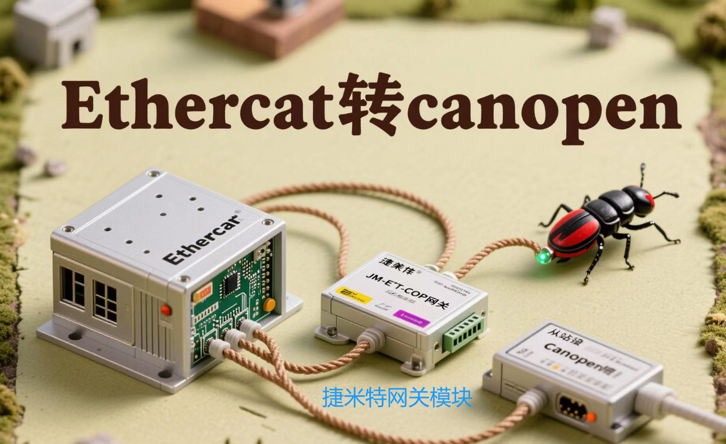 EtherCAT协议之EtherCAT转CANopen网关模块在工业自动化中的应用案例(图4)