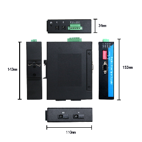 环网式Profibus DP 转光纤(图10) 环网式Profibus DP 转光纤(图10)