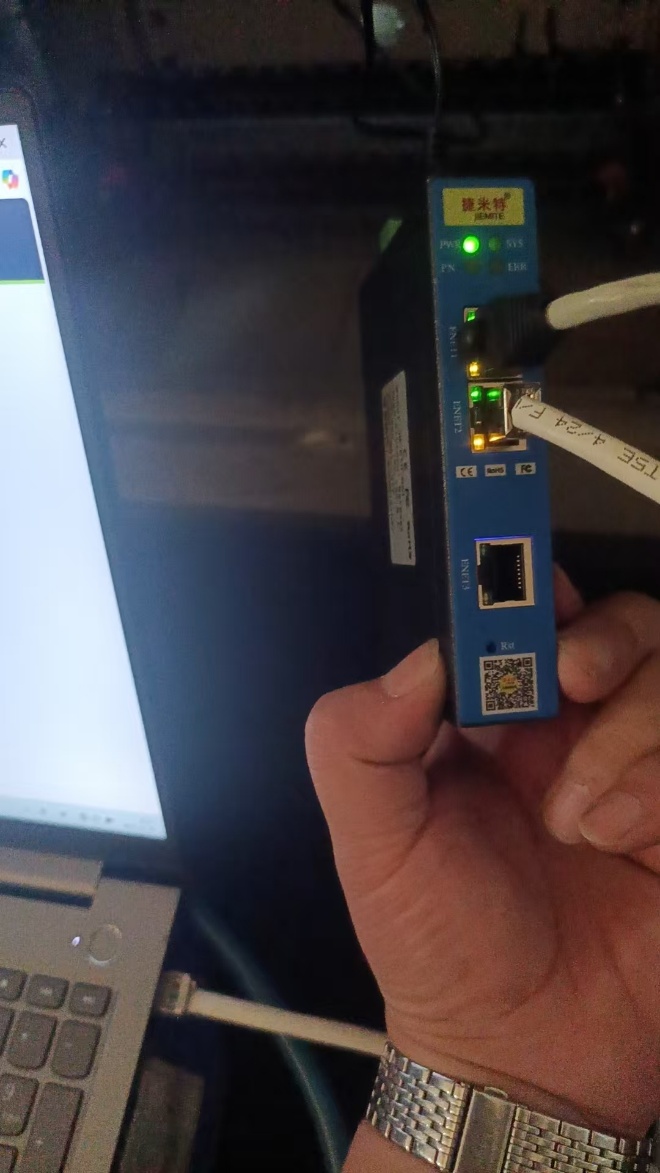 串口转以太网模块在电梯控制柜中的透明改造(图4) 串口转以太网模块在电梯控制柜中的透明改造(图4)