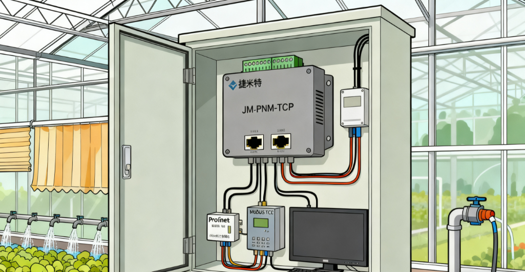 Profinet转Modbus TCP网关:破解智慧农业协议互联难题(图4) Profinet转Modbus TCP网关:破解智慧农业协议互联难题(图4)