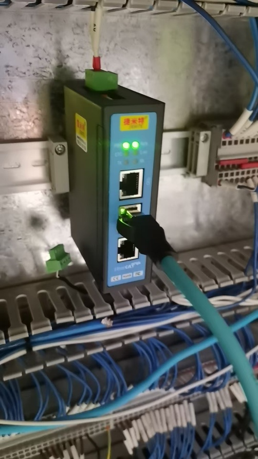 EtherNet/IP转ProfiNet协议转换网关实现西门子1500 PLC与多台机器人通讯的配置案例(图5)