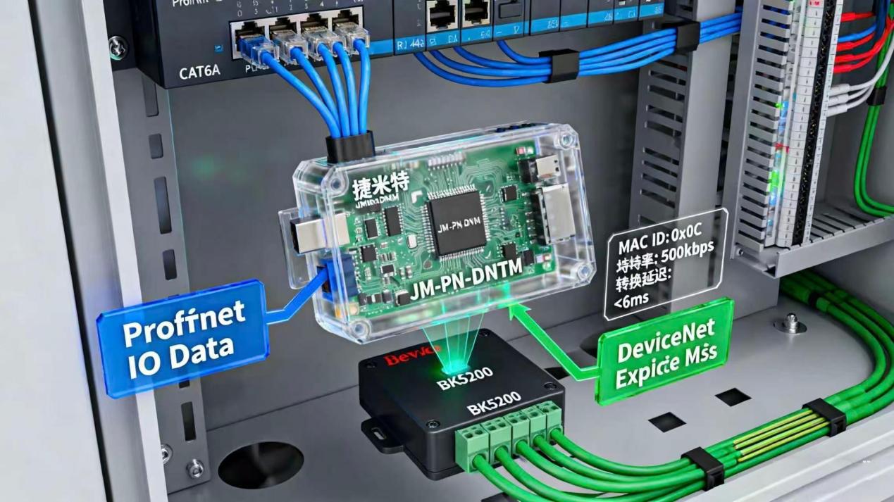 Profinet 转 DeviceNet：协议转换网关赋能西门子1500PLC与倍福总线耦合器协同应用案例(图3)
