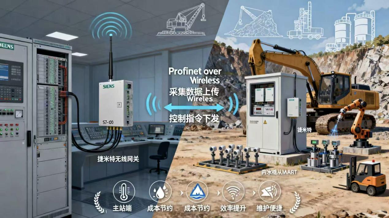 工业无线数传模块实现西门子S7-300与S7-200 SMART 300米Profinet无线通讯(图6)