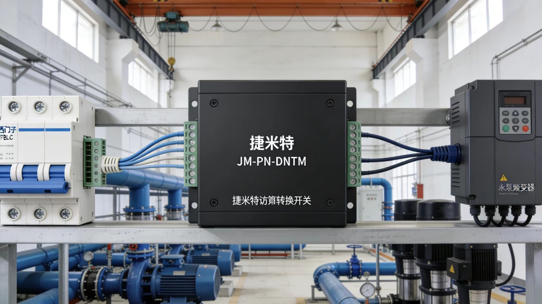 DeviceNet转ProfiNet协议转换网关实现西门子1500 PLC与水泵变频器通讯在供水泵站的应用案例(图3)