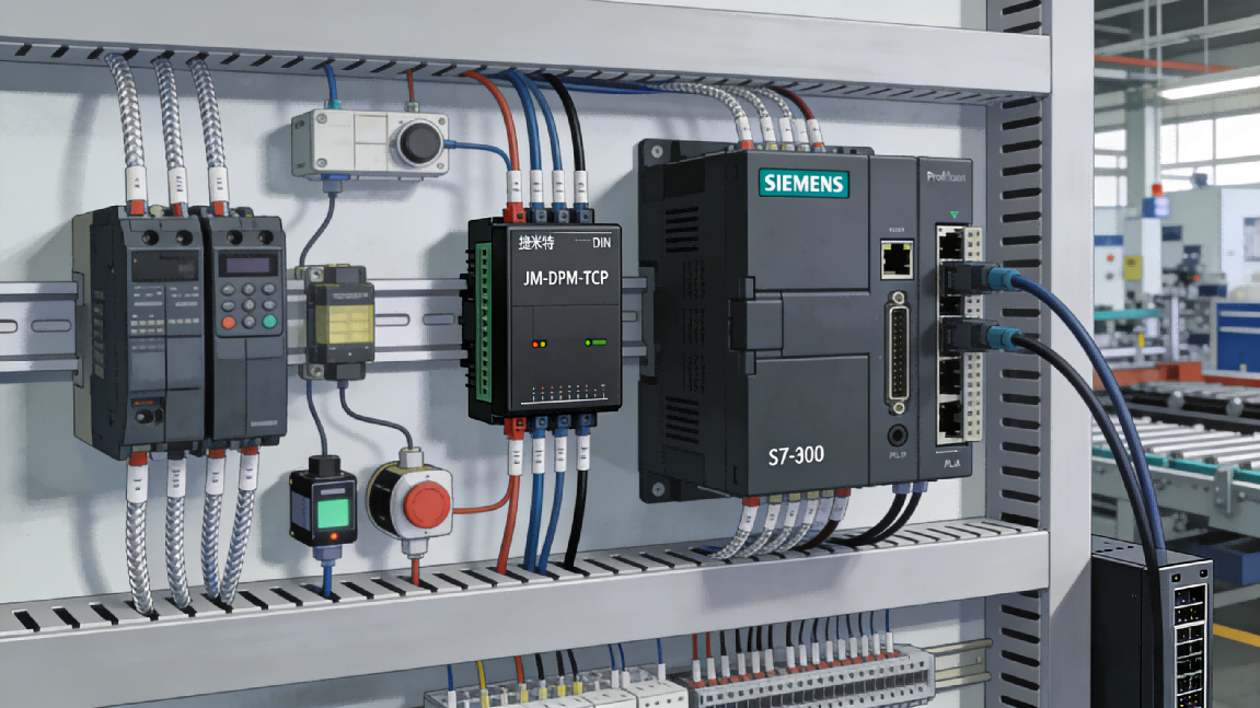 Profibus DP转Modbus TCP：工业通讯网关实现西门子S7-300 PLC与MES生产线通信(图4)