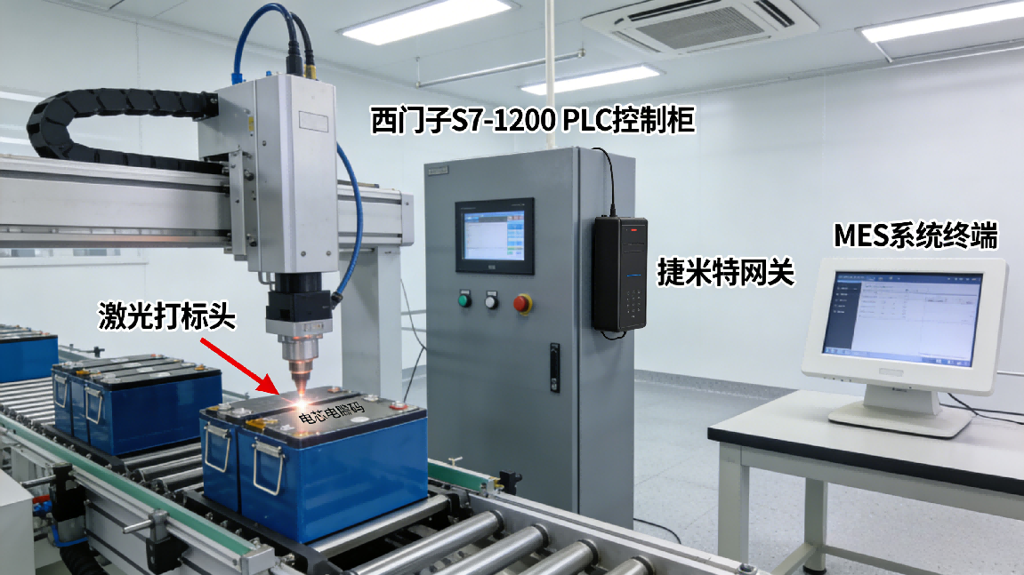 Profinet转Modbus TCP网关:实现电池产线PLC与打标卡稳定通讯(图7) Profinet转Modbus TCP网关:实现电池产线PLC与打标卡稳定通讯(图7)