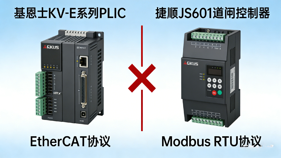 EtherCAT转Modbus RTU协议转换网关：实现基恩士PLC与捷顺 JS601 道闸控制器园区通讯案例(图3)