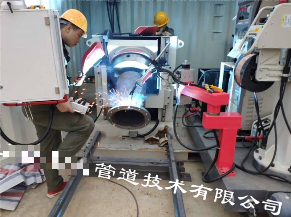 管道焊接项目中汇川PLC通过EtherNet/IP转EtherCAT模块与焊接机器人进行通讯解决方案(图2)