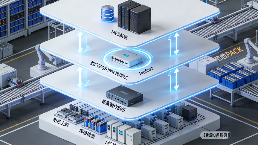 Profinet 总线协议转换网关：新能源电池 PACK 产线 Profinet 转 MC 协议核心方案(图6)