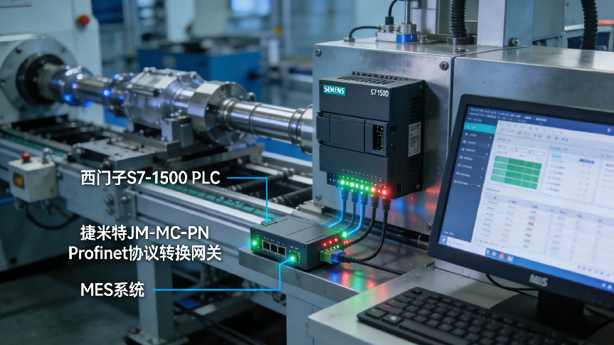 Profinet转MC协议网关：汽车零部件机加工产线PLC协议互通核心方案(图2)