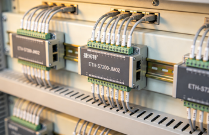 西门子200PLC通过串口转以太网直连昆仑通泰触摸屏实现本地操作与远程监控同步  (图3)