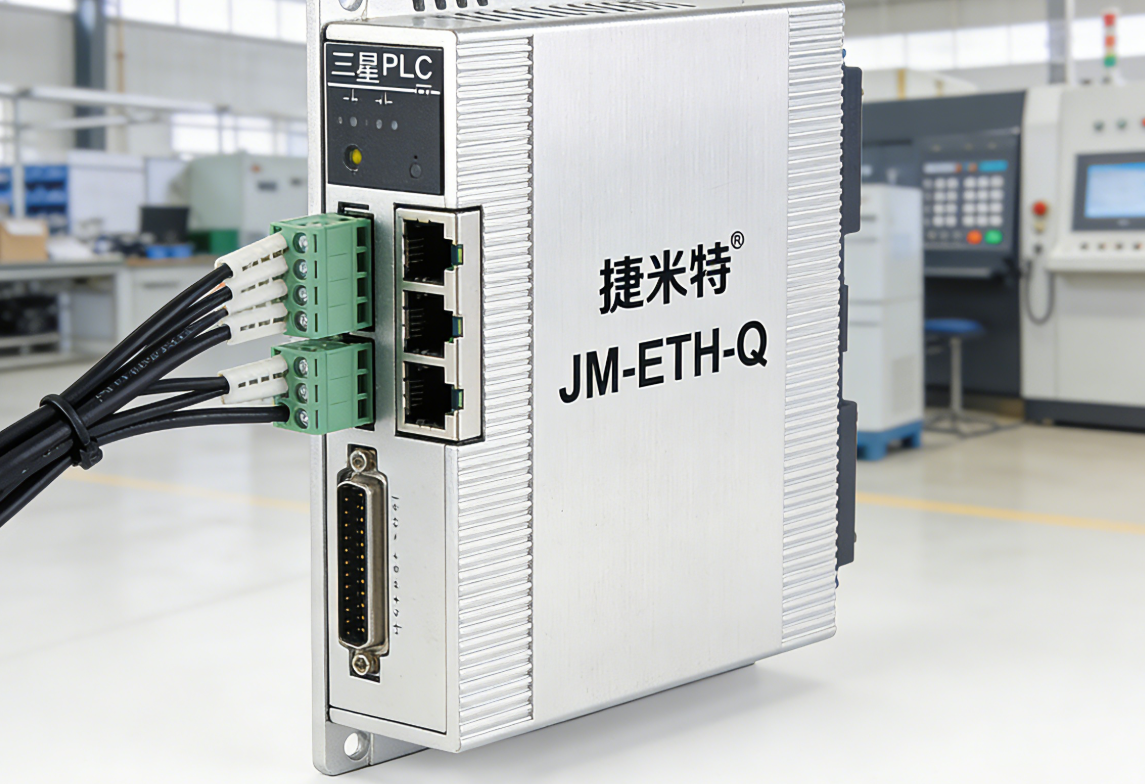 三菱 Q03UDE PLC 借助以太网通讯处理器与扫码枪通讯的配置案例(图2)