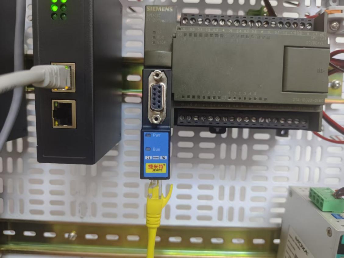 西门子S7-200PLC借助于PPI以太网转换模块与西门子触摸屏在新能源锂电池行业通讯案例(图3)