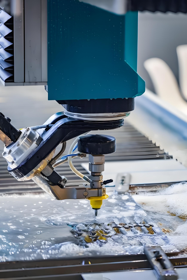 欧姆龙 CPM1A PLC 借助以太网通讯模块与上位机通讯实现 MCGS 触摸屏监控水切割设备应用配置案例(图3)