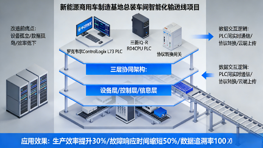   EtherNet/IP转CC-Link IE网关实现罗克韦尔与三菱PLC协同通讯方案(图4)