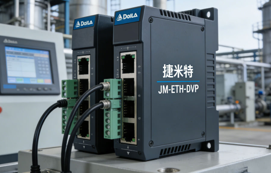 台达 DVP 系列 PLC 借助以太网通讯处理器实现与 MCGS 触摸屏通讯的配置案例(图2)