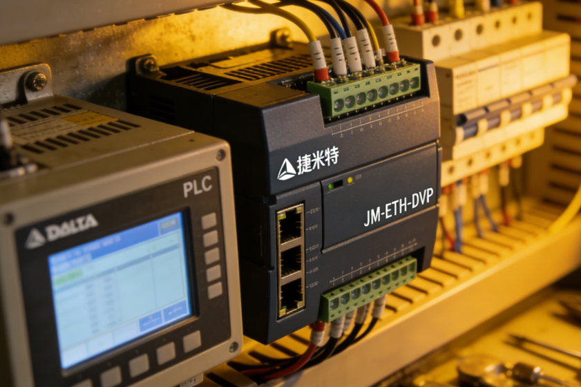 台达 DVP 系列 PLC 借助以太网通讯处理器实现与 MCGS 触摸屏通讯的配置案例(图2)