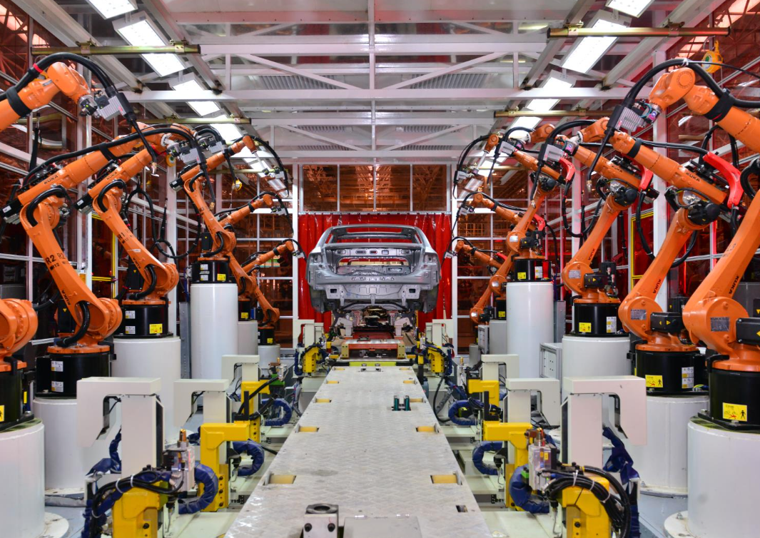 以太网模块在汽车零部件机器人喷涂场景经典应用案例(图2)