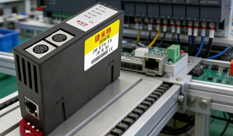 三菱FX5U联网不再依赖编程软件，工业以太网模块实现远程配置与固件升级案例(图3)