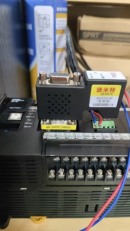 PLC以太网通讯模块实现：欧姆龙CP1L在食品加工机械的应用案例(图3)